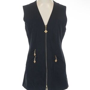 Classiques Entier Black Wool Mini Dress